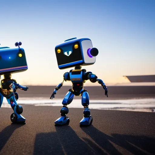 robots dancing
