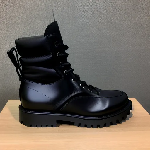 black timbaland rick owens boots