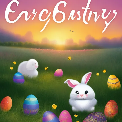 Easter bunny book cover 