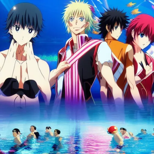Anime *** swimming