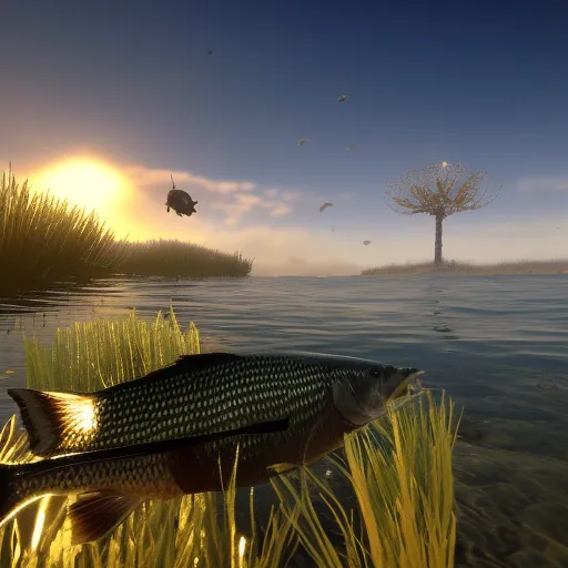 A video game that fish play