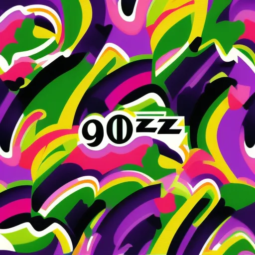 90s jazz decal