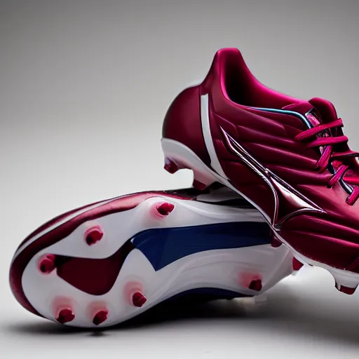Mizuno soccer shoes burgundy neon